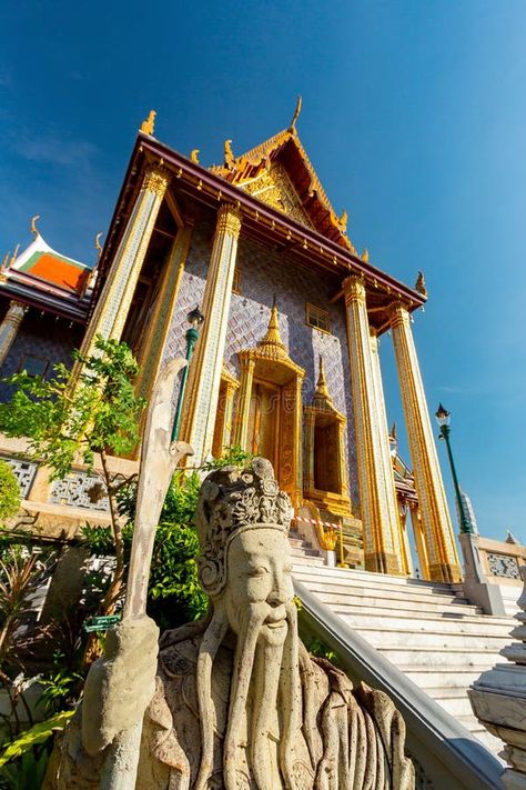 Temple of the Emerald Buddha, Bangkok, Thailand royalty free stock photos Temple Of The Emerald Buddha, The Temple, Bangkok Thailand, Free Stock Photos, Bangkok, Temple, Photo Image, Royalty Free Stock Photos, Thailand