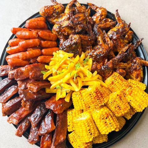 Lakies Bites on Instagram: "We are now taking Orders for PLATTERS!!!😃 You get to make your own Platter by choosing what you would like on it. Please kindly view the pricelist on our Story Highlights 😊. To place your order: Website: www.lakiesbites.com Email: info@lakiesbites.com Whatsapp: +27810073595 #platter #platters #plattergoals #platterporn #meatplatter #cocktailplatter #partyideas #food #snacks #lightmeals #fingerfood #yummy #foodporn #chef #sachefs #zimchefs #johannesburg #pretoria Platter Menu Ideas, Homemade Platter Ideas, Meat Platers Ideas, Nigerian Food Platters, South African Food Platters, African Food Buffet, Savoury Platters Finger Foods, Big Plate Of Food, Platter Ideas Party Meat