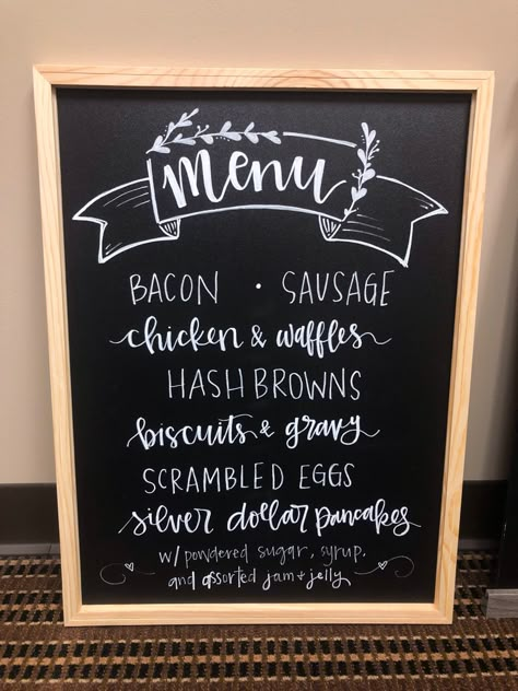 Chalk Menu Board Fonts, Menu On Blackboard, Menu Signage Design, Breakfast Chalkboard Art, Restaurant Chalkboard Ideas Food, Chalk Boarder Designs Restaurant, Restaurant Board Ideas Chalkboards, Specials Board Restaurant, Blackboard Menu Design