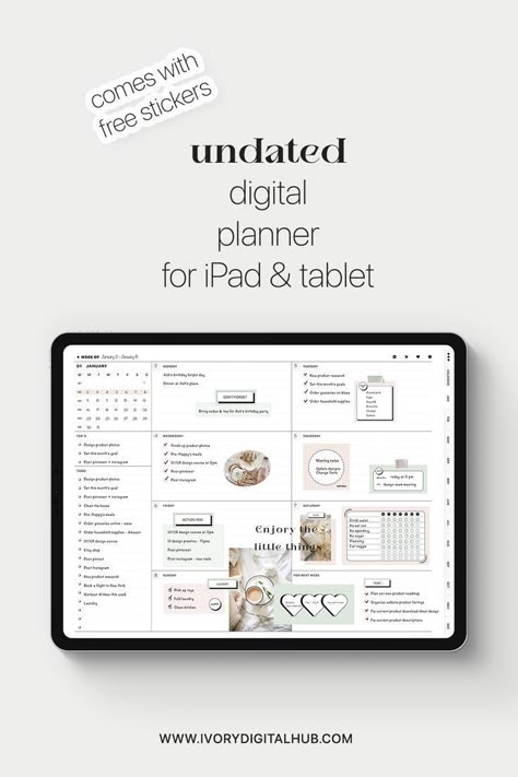 Free digital stickers for GoodNotes planners horizontalplanner Free Digital Stickers For Goodnotes, Planner Pdf Free, Todo Planner, Notion Template Ideas For Students, Goodnotes Free, Study Planner Free, Free Digital Stickers, Minimalist Digital Planner, Ipad Planners