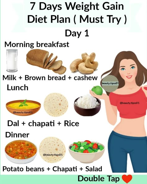 Healthy Diet Routine, Diet Meal Plan For Weight Gain Women, How To Gain Fat For Women, Fat Gain Diet Plan, Diet For Gaining Weight For Women, How To Gain Weight Naturally, Gain Weight Routine, Healthy Diet Plans For Women, Weight Gain Routine For Women