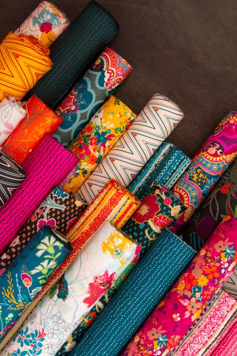 Legendary-Fabric-Rolls-6 Traditional Printed Multicolor Fabric, Colorful Patterned Cotton Fabric, Fabric Photography Textiles, Fabric Photography Ideas, Multicolor Cotton Fabric With Traditional Patterns, Fabrics Photography, Rolls Of Fabric, Fabric Shoot, Affordable Colorful Cotton Fabric