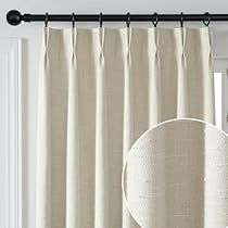 Pinch pleat curtains