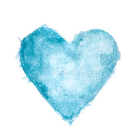 Blue Watercolour Painted Textured Heart. Blue watercolors blend painted heart on , #ad, #watercolors, #Heart, #painted, #blend, #Watercolour #ad Art Videos For Kids, Watercolor Art Landscape, Page Background, Love Backgrounds, Painted Hearts, Watercolor Heart, Art Heart, Different Art, White Illustration