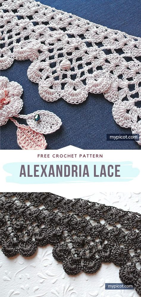 Crochet Lace Delicate Lace Crochet Pattern, Crochet Lace Applique, Crochet Lace Curtains Free Pattern, Crochet Lace Table Runner Pattern, Micro Crochet Lace, Crochet Lace Motifs Free Pattern, Crochet Edges Patterns, Crochet Lace Choker Pattern Free, Crochet Insertion Lace Pattern