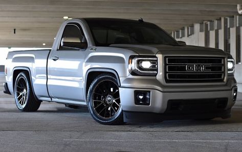 2015 GMC Sierra SWB Lowered Gmc Sierra, Single Cab Gmc Sierra, Gmc Sierra Lowered, Gmc Sierra Single Cab, Gmc 2015, Chevy 4x4, Single Cab Trucks, Silverado Truck, Sport Truck