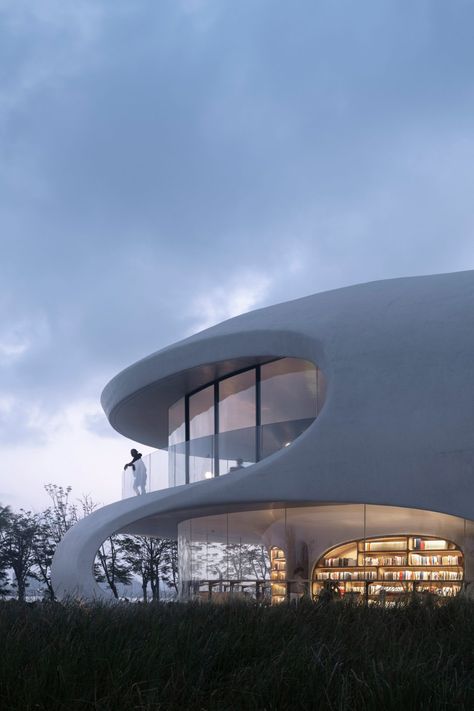 Futuristic Apartment Interior Design, Qatar National Library, Energy Saving Building, Quonset Homes, Thomas Heatherwick, Mad Architects, Venus Project, Sou Fujimoto, Concrete Architecture