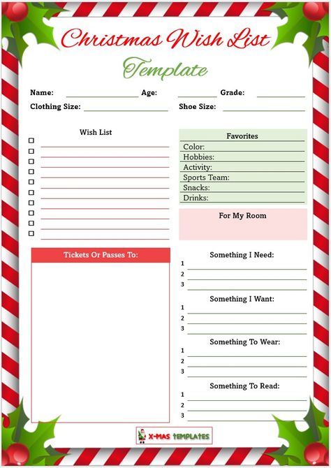 Free Christmas List Templates Printable Christmas Wish List Free, Need Want Christmas List, Christmas List Ideas Template, My Christmas Wishlist Template, Aesthetic Christmas Wish List Template, Christmas Gift List Template, Christmas Lists Printable, Christmas List Outline, Christmas List Organization