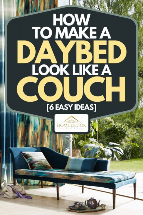 Daybed Bedding Sets Office, Twin Bed Daybed Couch Diy Sofa, Twin Bed Couch Living Room, Queen Size Day Bed Ideas, Queen Mattress As Couch, Daybed Ideas For Adults, Day Bed Into Couch, Daybed From Twin Bed, Trundle Bed Couch Ideas