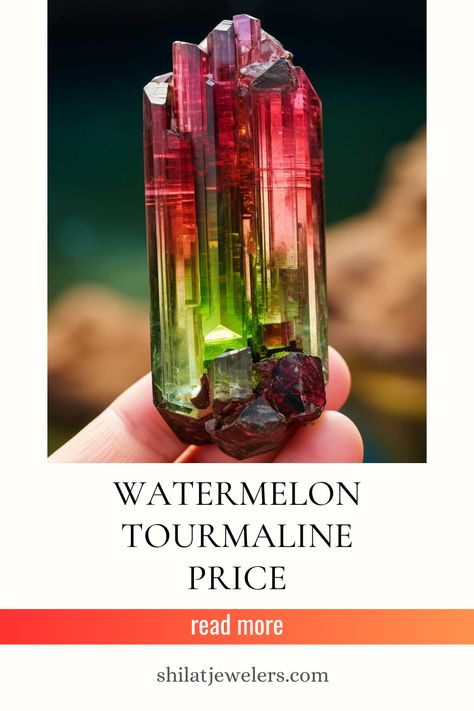 watermelon-tourmaline-price Tourmaline Meaning, Enagement Rings, Gemstone Jewelry Earrings, Gemstone Jewellery Design, Tourmaline Jewelry, Mineral Collection, Tourmaline Necklace, Yellow Earrings, Gemstone Jewelry Handmade