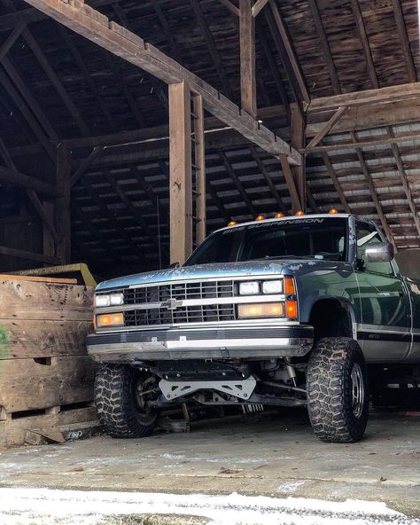 Obs Chevy Long Bed, 1989 Chevy Silverado 1500, 1989 Chevy Silverado, Dark Scenery, Chevy Luv, Obs Truck, Best Trucks, Chevy 1500, Trucks Ford