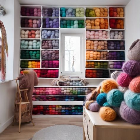 Yarn storage ideas