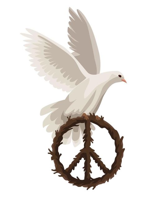 Dove Peace Art, Peace Logo Symbols, Peace Illustration Art, Peace Symbol Art, Peace Sign Images, Peace Sign Drawing, Peace Icon, Peace Artwork, Symbols Of Peace