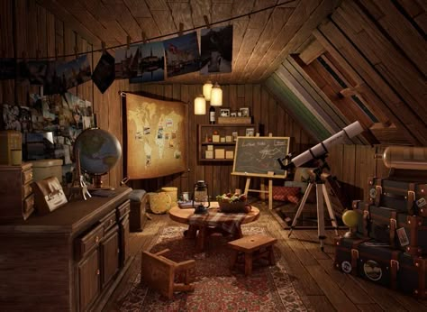 Hideout Aesthetic, Secret Hideout, Write Articles, Bg Design, House Room, Paintings And Drawings, Dream Rooms, My New Room, 인테리어 디자인