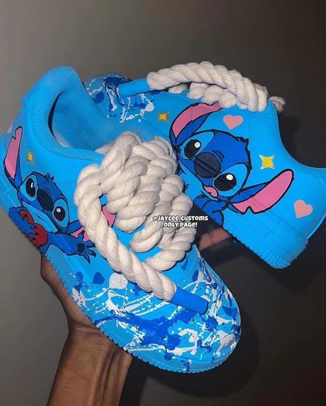 Step into a playful world with these Cartoon Animal Blue Custom Air Force 1 shoes. Featuring a unique design that will make you stand out, these sneakers are perfect for those who like to add a touch of fun to their style. Express your unique personality with every step! Exactly as shown in the pictures. 📷 Brand New & Authentic. 💯 Hand Painted with attention to detail. 👨�‍🎨 Waterproof and Flexible. ❤️ Unisex model. Please refer to the Size Chart. 👟👫 Free Worldwide Shipping. ✈️🌍 Blue Custom Air Force 1, Air Force 1 Shoes, Custom Air Force 1, Swag Shoes, Pitcairn Islands, Papua New Guinea, Mozambique, Cartoon Animals, Air Force 1