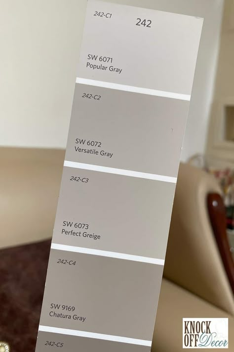 Sherwin Williams Perfect Greige, Sherwin Williams Greige, Perfect Greige, Timeless Paint Colors, Home Wall Colour, Balanced Beige, Home Paint Color, Greige Paint Colors, Greige Paint