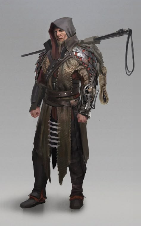 Dragon Hunter Concept Art Adrian Wilkins, Dragon Hunters, Blood Hunter, Heroic Fantasy, Medieval Armor, Fantasy Male, Fantasy Armor, Fantasy Warrior, Fantasy Rpg