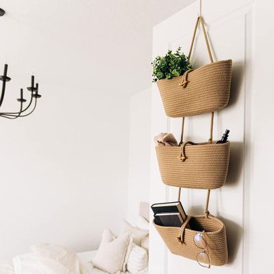 Diy basket wall