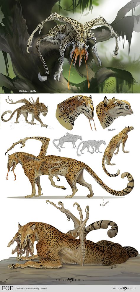 Mutated Animals Art, Animalistic Poses, Fantasy Humanoid Creatures, Cyberpunk Ttrpg, Arcane Magic, Speculative Biology, Two Animals, Kinds Of Animals, Dinosaur Sketch