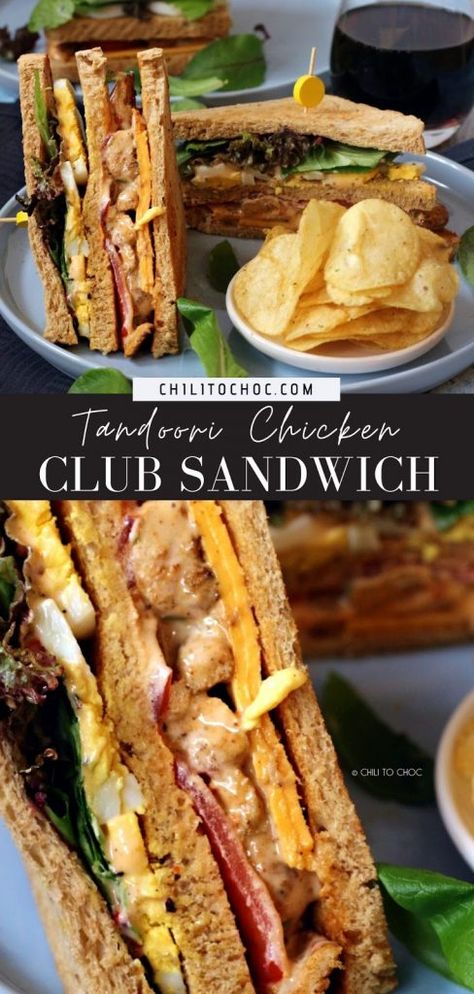 Chicken Sandwich Filling, Chicken Club Sandwich Recipes, Boiled Egg Sandwich, Chicken Club Sandwich, Boiled Egg Salad, Club Sandwich Chicken, Mayonnaise Dressing, Sandwich Chicken, Club Sandwich Recipes