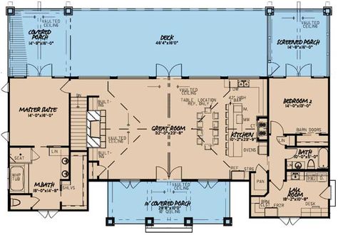 Bunk Rooms, House Plans 3 Bedroom, Monster House Plans, Barndominium Floor Plans, Lake House Plans, Contemporary House Plans, Craftsman Home, Ranch House Plans, Craftsmen Homes