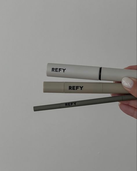 refy, refy beauty, makeup, brows, aesthetic Brow Products Aesthetic, Refy Brows, Refy Products, Refy Beauty Aesthetic, Essential Makeup Products, Ugc Inspiration, Makeup Brows, Business Aesthetic, Essential Makeup