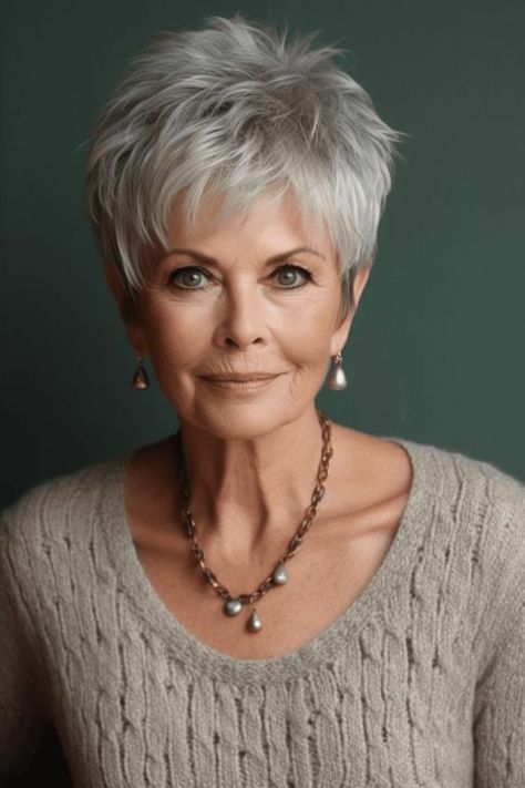 Easy Haircuts, Baileys Recipes, Short Spiked Hair, Chic Short Haircuts, Short Sassy Haircuts, Short Spiky Hairstyles, Short Silver Hair, Easy Hair Cuts, Medium Layered