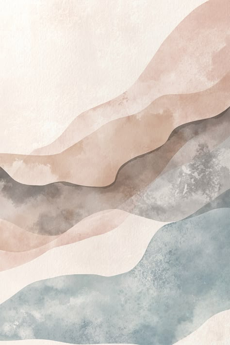 Abstract Texture Background, Minimalist Background Design, Abstract Painting Natural Colors, Neutral Watercolor Background, Muted Watercolor, Poster Design Abstract, Soft Abstract Art, Neutral Nature, Instagram Post Background