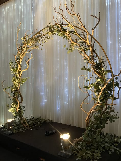 Enchanted Forest Theme Photo Backdrop, Ball Decorations Formal, Mystical Garden Party Theme, Enchanted Forest Prom Backdrop, Enchanted Ball Theme, Enchanted Forest Theme Quinceanera Backdrop, Enchanted Garden Theme Centerpieces, Enchanted Forest Theme Hallway, Boho Enchanted Forest Wedding