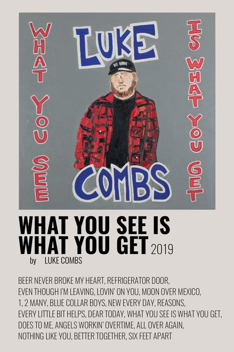 Morgan Wallen Album Cover Poster, Album Cover Wall Decor Country, Luke Combs Album Cover, Luke Combs Aesthetic, Luke Combs Poster, Country Album Covers, Luke Combs Lyrics, Wallen Lyrics, Morgan Wallen Lyrics Wallpaper