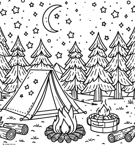 17 Camping Coloring Pages (2024 Free Unique Printables) Coloring Activity For Grade 2, Fifth Grade Coloring Pages, Third Grade Coloring Pages, May Coloring Pages For Kids, High School Coloring Pages, 3rd Grade Coloring Sheet, Transparent Png Coloring Page, Campfire Coloring Page, 2nd Grade Coloring Sheets