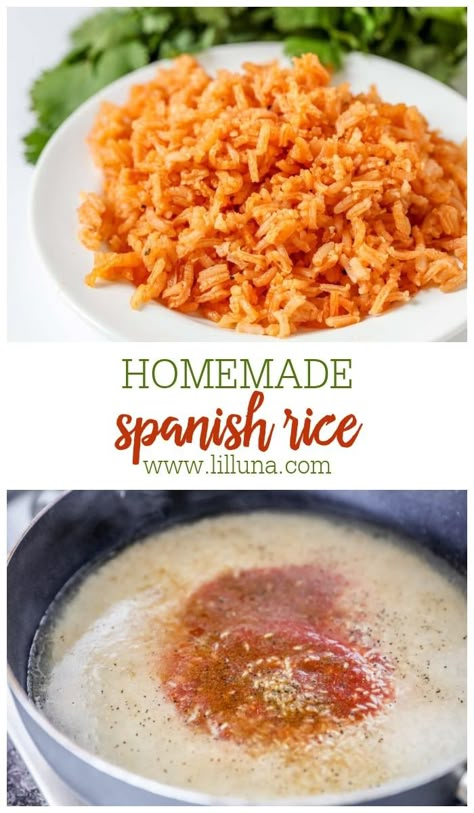 How to make Homemade Spanish Rice/Mexican Rice. whatever you call it, we've got the best and Easiest Spanish Rice Recipe you can find. It tastes like it came straight from the restaurant! #homemadespanishrice #spanishrice #homemaderice #mexicanrice #homemademexicanrice Best Spanish Rice, Best Spanish Rice Recipe, Easy Spanish Rice, Homemade Mexican Rice, Homemade Spanish Rice, Spanish Rice Recipe Easy, Rice Mexican, Spanish Rice Easy, Cheese Corn Casserole