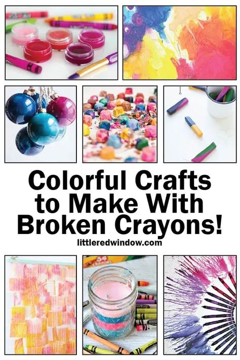 Old Crayon Crafts, Crayon Art Tutorials, 2nd Grade Crafts, Melted Crayon Crafts, Heart Shaped Crayons, Diy Candles With Crayons, Crayon Art Diy, Colorful Crafts, Making Crayons