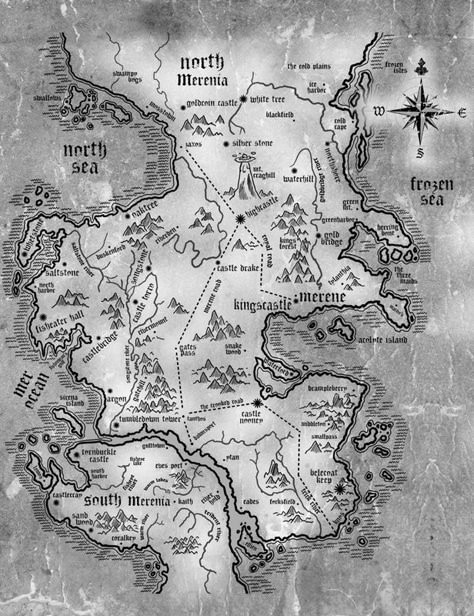 CREATING A MAP FOR YOUR FANTASY NOVEL | jademphillips Fantasy Country Map, Fictional Maps, World Creation, Fantasy Map Making, Create A Map, Fantasy Writing, Fantasy World Map, Map Ideas, Map Making