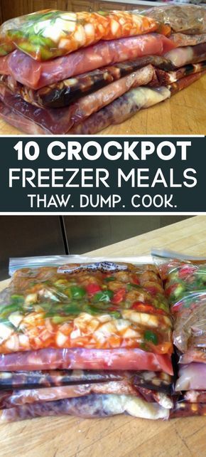 Freezer Meals Crockpot, Frozen Crockpot Meals, Favorite Crockpot Recipes, Crockpot Meal Prep, Crockpot Freezer Meals, Meals Crockpot, Summer Crockpot Recipes, Freezer Dinners, Slow Cooker Freezer Meals