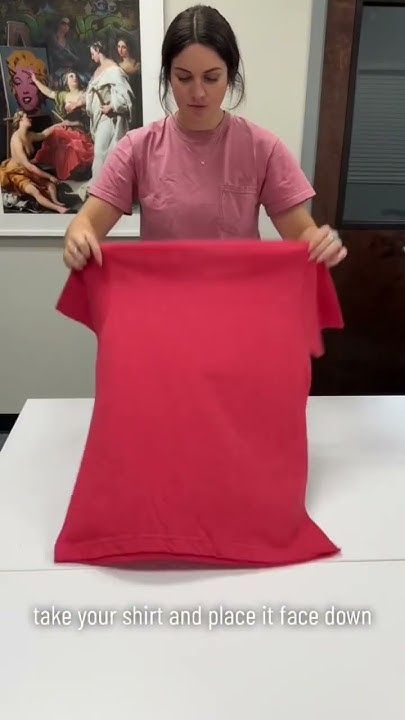 Easy Clothes Folding Hacks, Best Way To Fold Shirts To Save Space, T Shirts Folding Hacks, Folding T Shirts For Travel, Folding Tee Shirts To Save Space, How To Fold Tee Shirts To Save Space, Folding Shirts For Packing, Easy Way To Fold Shirts, The Folding Lady