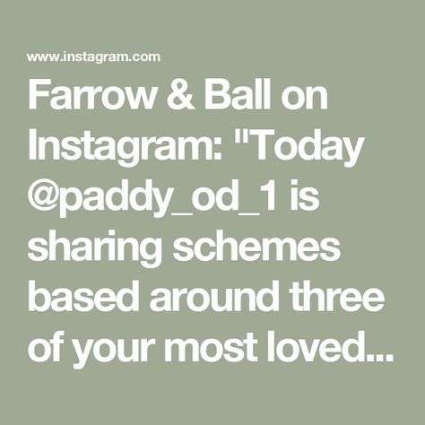 Farrow & Ball on Instagram: "Today @paddy_od_1 is sharing schemes based around three of your most loved colours
 
In need of more advice to use these in your home? Ask away in the comments.
 
1. #FrenchGray. Use this popular shade on the walls of a sitting room paired with #SlipperSatin on the trim and ceiling and #PreferenceRed as an accent colour on a piece of furniture.
2. #HagueBlue. A classic for kitchen cabinetry, team this with #Bancha as an accent either on the trim, an island or table legs and #ShadedWhite across the walls and ceiling.
3. #SettingPlaster. The most flattering earthy shade of pink, use this on the walls in a bedroom with #MousesBack as an accent on a picture rail or piece of furniture for example and #SchoolHouseWhite on the trim and ceiling
 
#FarrowandBall #paintc Farrow And Ball Bancha, Hague Blue, Picture Rail, Accent Wall Bedroom, Farrow And Ball, Shade Of Pink, French Grey, Wall Bedroom, Kitchen Cabinetry