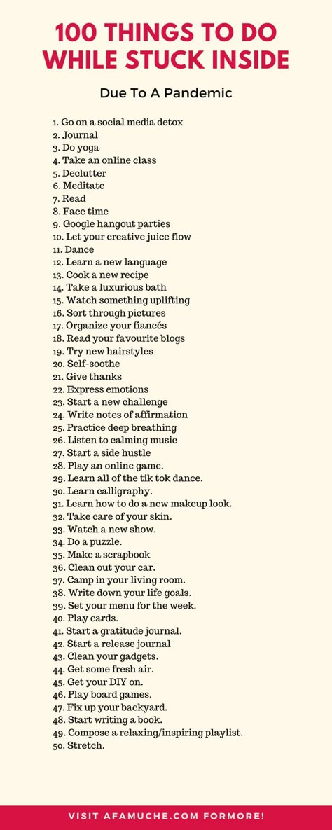 Bored List, Bored Jar, 100 Things To Do, Things To Do At Home, What To Do When Bored, Productive Things To Do, Stuck Inside, Things To Do When Bored, Stuck At Home