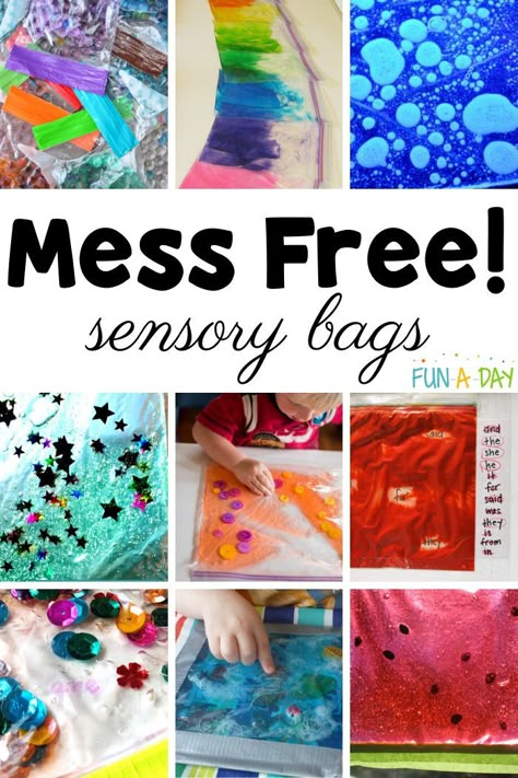 Squishy Sensory Bags, Sensory Play For Asd, Window Sensory Bags, Sensory Bags For Preschoolers, Baby Sensory Bags Diy, Paint Sensory Bags, Non Messy Sensory Play, How To Make Sensory Bags, Hair Gel Sensory Bag