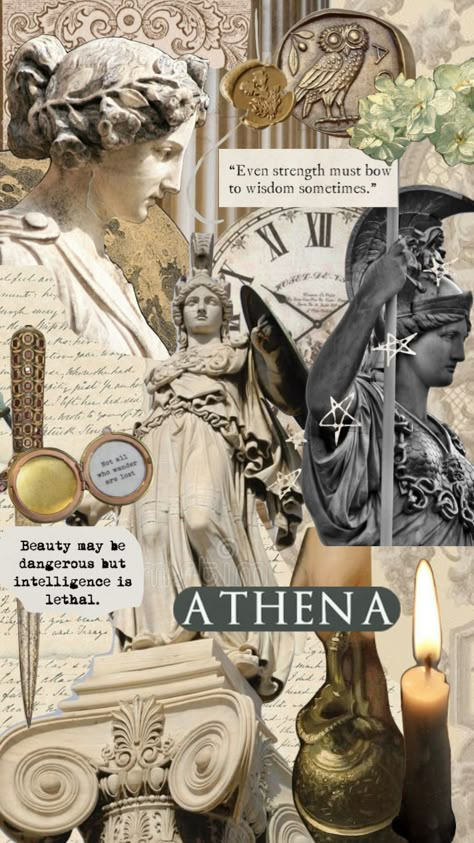 Greek Asthetic Wallpers, Yunani Aesthetic, Athena Aesthetic Wallpaper, Greek Athena, Mythology Wallpaper, Athena Aesthetic, Ancient Greece Aesthetic, Greek Mythology Aesthetic, Mythology Aesthetic