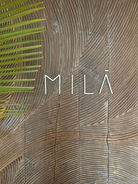 Miami Restaurant Design, Tulum Restaurant Design, Mila Miami, Miami Restaurants Aesthetic, Mila Restaurant Miami, Tropical Wallpaper Restaurant, Bohemian Cafe, Tulum Restaurants, African Decor