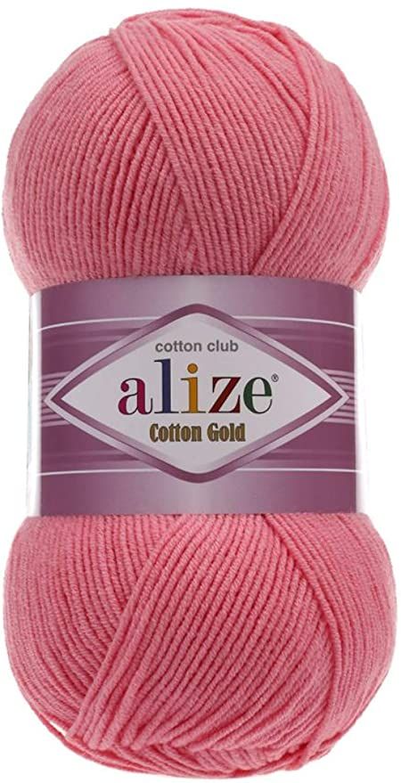 Amazon.com: 55% Cotton 45% Acrylic Alize Cotton Gold Yarn 1 Skein/Ball 100 gr 360 yds (56-Red) Gold Yarn, Good Night Funny, Good Morning Flowers Pictures, Cotton Club, Yarn For Sale, I Love This Yarn, Bead Charms Diy, Crochet Square Patterns, Square Patterns