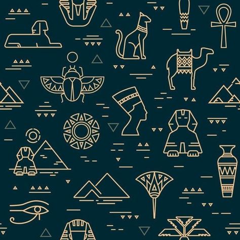 Egypt Infographic, Underground Illustration, Hieroglyphics Tattoo, Egyptian Pattern, Egypt Culture, Egypt Tattoo, Egyptian Design, Egyptian Artifacts, Ancient Egyptian Gods