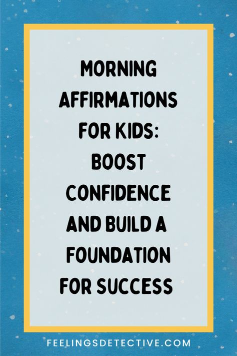 Are you looking for a fun yet impactful way to instill positive vibes in your children? Look no further than our Morning Affirmations for Kids! Help your kids start their day on a bright note by teaching them the power of positivity through simple morning affirmations. Kids Words Of Affirmation, Children Affirmations For Kids, Affirmations For Kids Before School, Kids Affirmations For School, Positive Affirmations For Kids Classroom, Biblical Affirmations For Kids, Quotes For Kids Positive For Life, Inspirational Quotes Positive For Kids, Self Affirmations For Kids