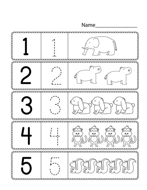 Free Preschool Numbers 1-5 Printables | Educative Printable Worksheet Numbers, Counting Worksheets For Kindergarten, Worksheet For Preschool, Preschool Number Worksheets, Numbers Worksheet, Counting Worksheets, Free Preschool Printables, Free Preschool Worksheets, Hidden Agenda