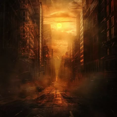 Midjourney AI Image: 7862_The road through the city scorched by the sun --ar 1:1 → more in ai-img-gen.com Dark Hd Background, Banner Editing Background Hd, Cinematic Background Images, Don Background, Album Covers Background, Congress Background, Dark Background Images, Desolate City, King Background