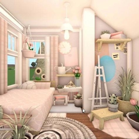 Roblox Bloxburg Bedroom Ideas 3x4, House In Bloxburg Aesthetic, Aesthetic Bedroom Ideas Bloxburg, Bedroom Ideas Bloxburg Aesthetic, Bloxburg Bedroom Ideas Big Room, Stuff To Build In Bloxburg List, Bloxburg Rooms Ideas Aesthetic, Bloxburg Aesthetic Bedroom Ideas, Big Bloxburg Bedroom