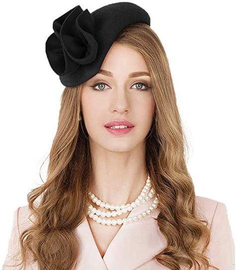 New York Costume, Felt Fascinator, 1950s Hats, Derby Wedding, 1940s Hats, Popular Hats, Retro Hats, Tea Party Hats, Ladies Hats