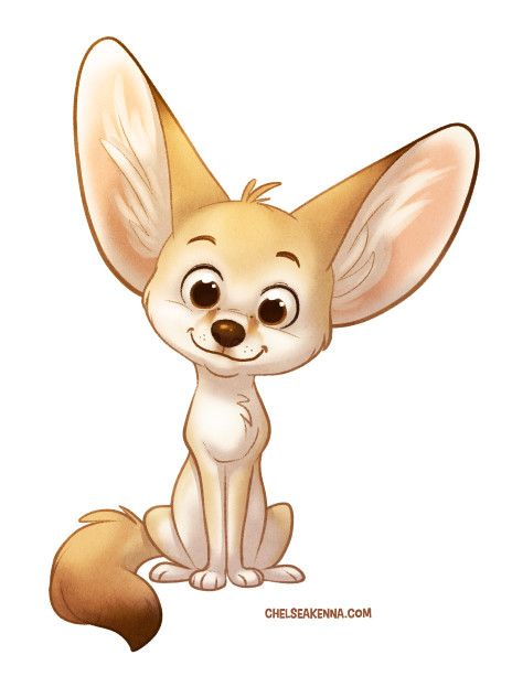 Fennec Fox Cartoon, Fennec Fox Illustration, Cartoon Fox Drawing, Fox Fennec, Fox Art Print, Fox Drawing, Fennec Fox, Fox Illustration, Fox Art