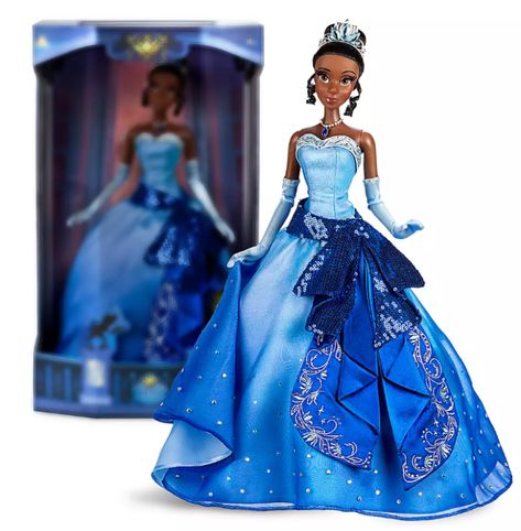 Amazing New Limited Edition Anniversary Princess and the Frog Tiana Doll and Resin Dr. Facilier on Shop Disney Disney Designer Dolls, Tiana Doll, Dr Facilier, Disney Barbie Dolls, Frog Doll, Shop Disney, Princesa Tiana, Disney Princess Tiana, Disney Princess Dolls